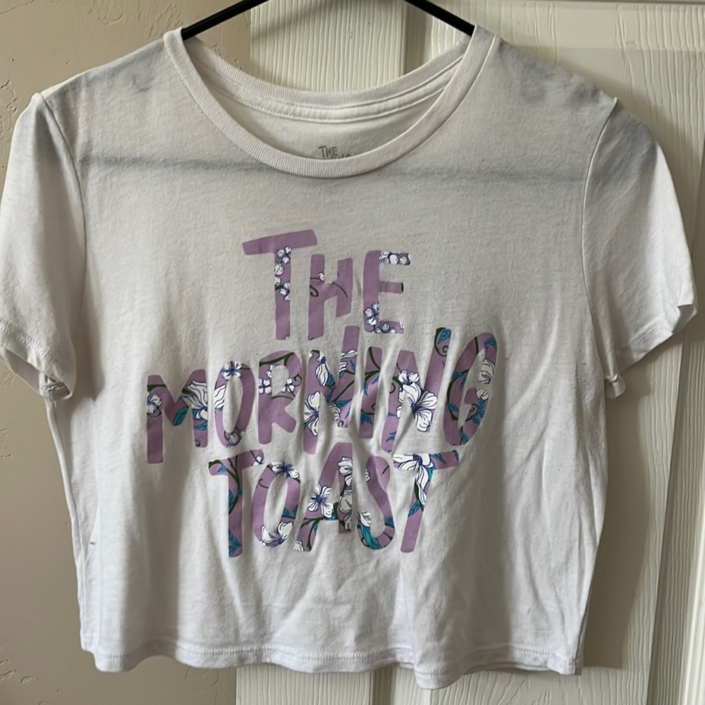 The Morning Toast Floral Crop Top